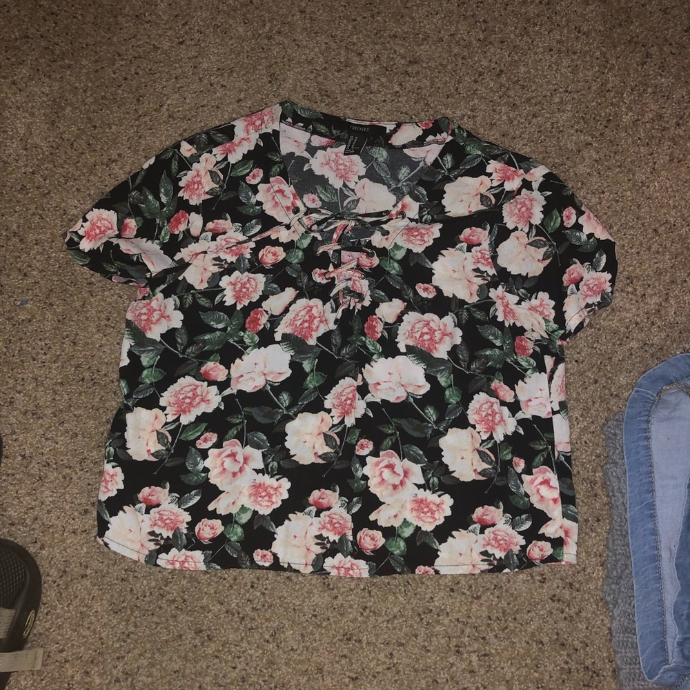 Flowered Top